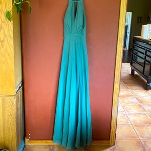 Azazie Evalleen Bridesmaid Dress, Eucalyptus, Women’s A6